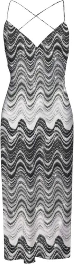 Kleedjes, Dames, Veelkleurig, L, Lange Jurk Zeegolfstijl
