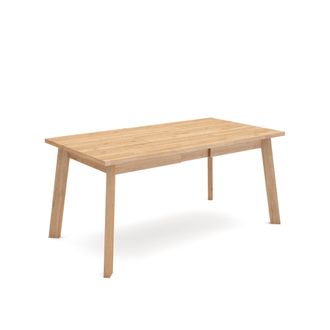Skraut Home Skraut Home - Mesa Comedor, Mesa Fija Cocina Y Sal&oacute;n, 170, Para 8 Comensales, Patas De Madera, Estilo Moderno, Roble