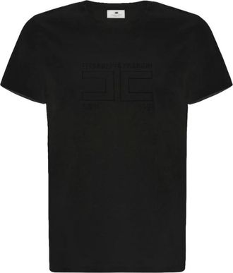 Elisabetta Franchi T-Shirt mit gesticktem Logo