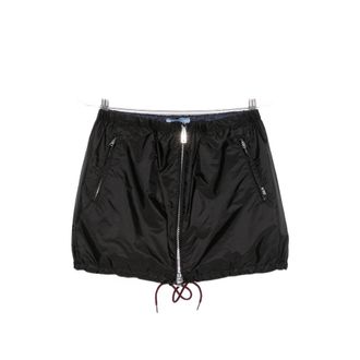 Prada Re-Nylon Drawstring Mini Skirt