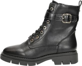 Tamaris Veterschoenen Hoog - Dames - Veterlaarzen - Zwart - 37 EU - Schoenen