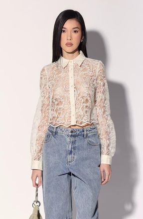 Walter Baker Nicolette Top in Vanilla at Nordstrom, Size X-Small