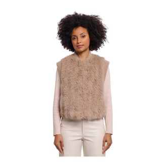 Rino&Pelle Dames, Jassen, Beige, Maat: XL