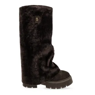 Bogner Schoenen, Dames, Bruin, 37 EU, Su&egrave;de, Turin Su&egrave;de Hoge Laarzen