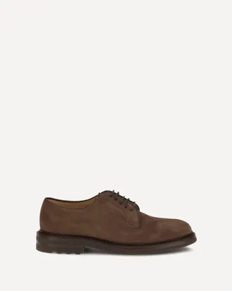 Brunello Cucinelli Stringate in pelle scamosciata Man 42.5