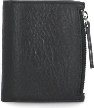 Maison Margiela Four Stitches Wallet - unisex - Portefeuilles - Zwart - ONE Size - Leer - Accessoires