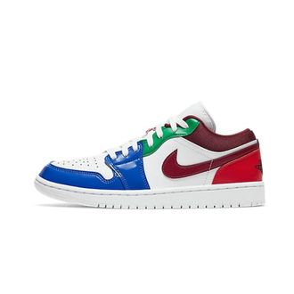 Nike Jordan Fitness, Dames, Veelkleurig, 37 1/2 EU, Leer, 1 Low SE