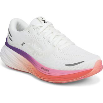 Ryk&auml; Windswift LX Running Sneaker in White Multi at Nordstrom, Size 8.5