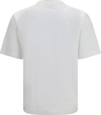 Prada Mens White Cotton T-Shirt