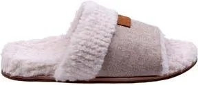 Revitalign Juniper Faux Shearling Orthotic Slipper in Oatmeal at Nordstrom Rack, Size 10