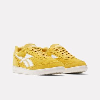 Reebok Classic Sneaker REEBOK CLASSIC REEBOK FINALE, Damen, Gr. 36,5, gritgold, wei&szlig;, chalk, Leder, Synthetik, Schuhe Sneaker