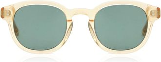 Messy Weekend BILLE Champagne Green Mens Sunglasses Yellow Size 49