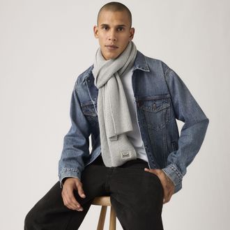 Levi's Backpatch Scarf - Mens - One Size - Grey