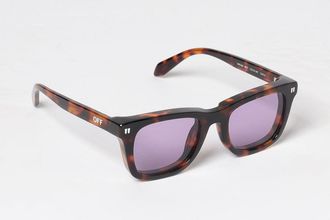Off-white Occhiali da sole Katy rettangolari in acetato tartarugato