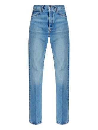 Frame Denim buttoned jeans - women - Regenerative Cotton - 31 - Blue