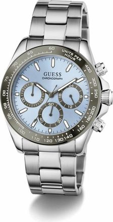 Guess Gw1058G1 Chronograaf - Heren - Accessoires - Grijs - Maat: ONE Size
