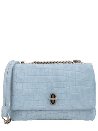 Marc Jacobs Womens Shoulder Bag Slim Dual Baby Blue Cow Leather