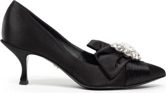 Dolce & Gabbana Black Viscose Womens Pumps