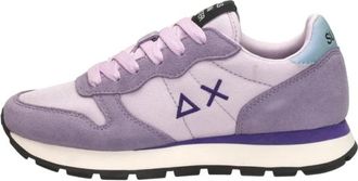 Sun 68 Ally Solid Nylon - Dames - Sneakers - Paars - 37 EU - Nylon - Schoenen