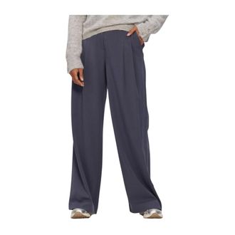 Moss Copenhagen Broeken, Dames, Blauw, L, Henrika HW Pants