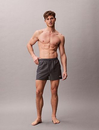 Calvin Klein Ba&ntilde;ador corto con cord&oacute;n - Intense Power