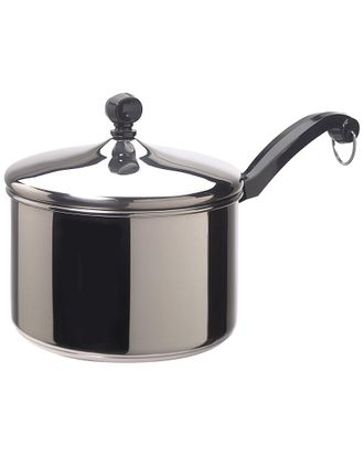 Farberware Cookware Classic Stainless Steel 3Qt Covered Saucepan