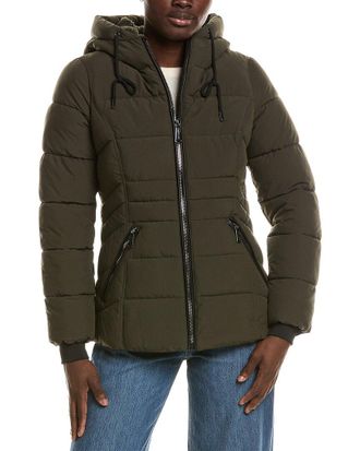 Laundry Laundry by Shelli Segal Stretch Fabric Coat
