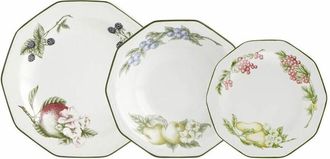 Queens Vajilla Loza Victorian Orchard 12 Piezas