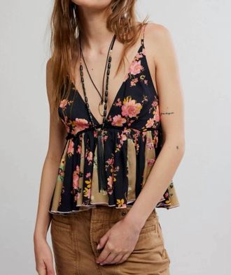 Free People Tillie Top In Black Combo