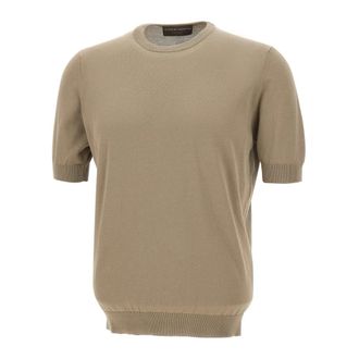 FILIPPO DE LAURENTIIS Heren, Truien, Beige, Maat: 5XL Katoen