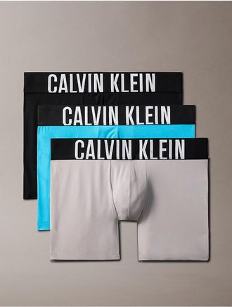 Calvin Klein Mens Intense Power Micro 3-Pack Boxer Brief - Multi - XL
