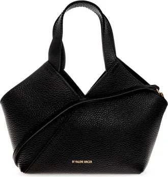 By Malene Birger Lulle Bag - Dames - Tassen - Zwart - Maat: ONE Size Leer
