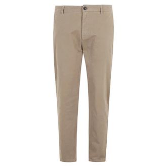 Department Five Department Five, Broeken, Heren, Bruin, W34, Slim Turple Chino Broek met Zakken