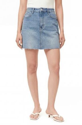 Kensie The High Waist Denim Miniskirt in Marina at Nordstrom Rack, Size 12
