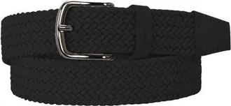 BOSS Sash Woven Elastic Belt in Black at Nordstrom, Size 44