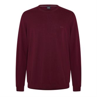 HUGO BOSS Mens E 10157925 01 Sweatshirt in Dark Red - Size X-Large