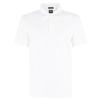 HUGO BOSS Heren, Tops, Wit, Maat: 2XL Katoen