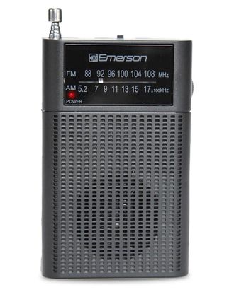 Emerson Portable AM/FM Radio with Built-in Speaker