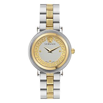 Versace Greca Flourish Womens Multicolour Watch VE7F00423 Stainless Steel (archived) - One Size