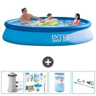 Intex Piscina Easy Set Redonda - 366x76 Cm - 7-piezas S41032