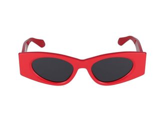 Alaia Sonnenbrille Azzedine Alaia Aa0075 S 003 Rot Rot Grau /20/140