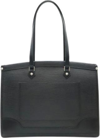 Louis Vuitton Pre-owned Tote Bags, female, Black, Size: ONE SIZE Pre-owned Leather Tote Bag