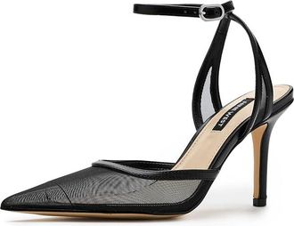 Nine West Gullia Womens Shoes Black : 8.5 M, Textile