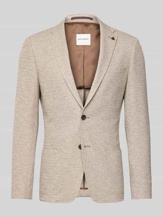 Roy Robson Sakko mit Strukturmuster in Beige, Gr&ouml;&szlig;e 27