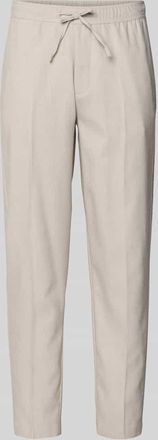 Casual Friday Casual Friday Hose mit elastischem Bund Modell PILOU in Beige, Gr&ouml;&szlig;e XXL