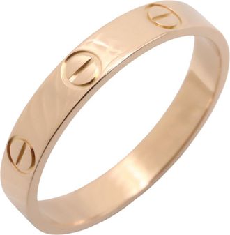 Cartier Pink Gold Pink Gold (18K) Band Ring (Pre-Owned)