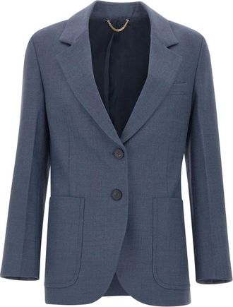 Victoria Beckham Mujer, Chaquetas, Azul, Talla: S