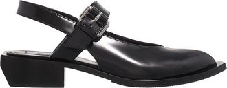 Moschino Sandals - Big Buckles - black - Sandals for ladies