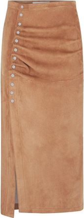 Paco Rabanne Suede Skirt