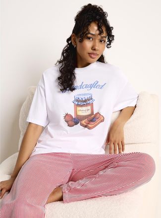 Twik Womens Straight-leg stretch pyjama pant